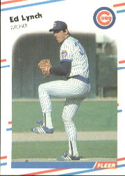 1988 Fleer Baseball Cards      422     Ed Lynch
